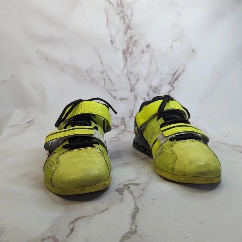 Reebok CrossFit Shoe Men 9 Yellow U Form Lifter Plus 2.0 CF74 109353471